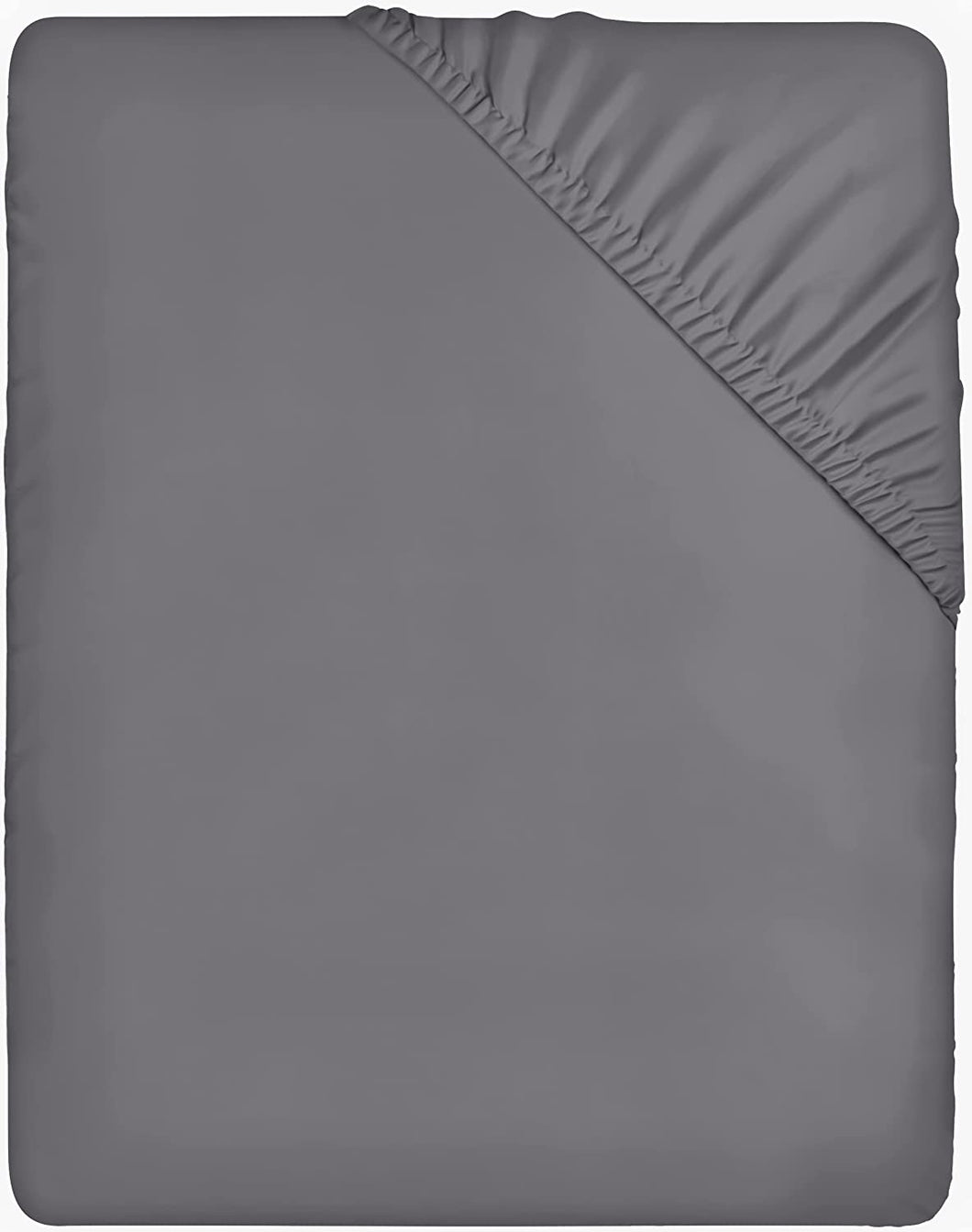 Utopia Bedding - Spannbettlaken 180X200Cm - Grau - Gebürstete Polyester-Mikrofaser Spannbetttuch - 35 Cm Tiefe Tasche