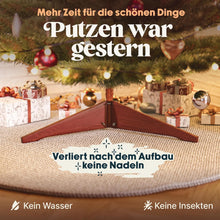 Lade das Bild in den Galerie-Viewer, Premium Weihnachtsbaum Künstlich 180Cm -TESTSIEGER - Naturgetreu, Dichte Zweige, Künstlicher Weihnachtsbaum Mit Holzständer Und Aufbewahrungstasche – Tannenbaum Künstlich Von Pure Living
