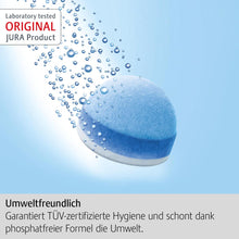 Lade das Bild in den Galerie-Viewer, JURA Original - 3-Phasen-Reinigungstabletten Für 6 Reinigungen - Tüv-Zertifizierte Hygiene - 6 Stück - 24225
