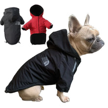 Lade das Bild in den Galerie-Viewer, Autumn Winter Pet Dog Waterproof Warm Coat Cotton Hooded Jacket the Dog Face Small Dogs Cat Reflective Pet Clothes Winter Coat
