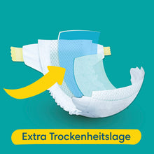 Lade das Bild in den Galerie-Viewer, Pampers Windeln Größe 8 (17Kg+) Baby-Dry, Extra Large, MONATSBOX, Bis Zu 12 Stunden Rundum-Auslaufschutz, (1Er Pack) 120 Stück
