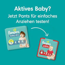 Lade das Bild in den Galerie-Viewer, Pampers Windeln Größe 7 (15Kg+) Baby-Dry, Extra Large, MONATSBOX, Bis Zu 12 Stunden Rundum-Auslaufschutz, (1Er Pack) 132 Stück
