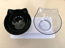 Lade das Bild in den Galerie-Viewer, Non-Slip Double Cat Bowl Dog Bowl with Stand Pet Feeding Cat Water Bowl for Cats Food Pet Bowls for Dogs Feeder Product Supplies
